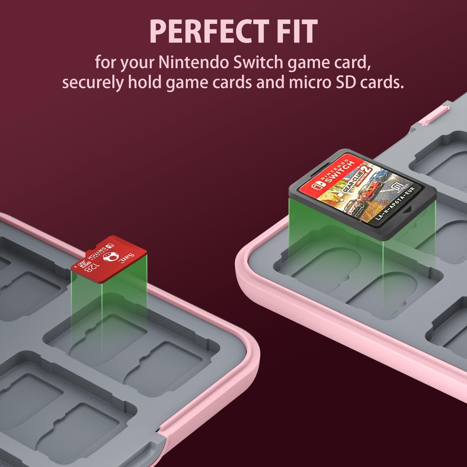 Amazon.co.jp: Switchゲームカードケース 24枚 switch ゲームカード