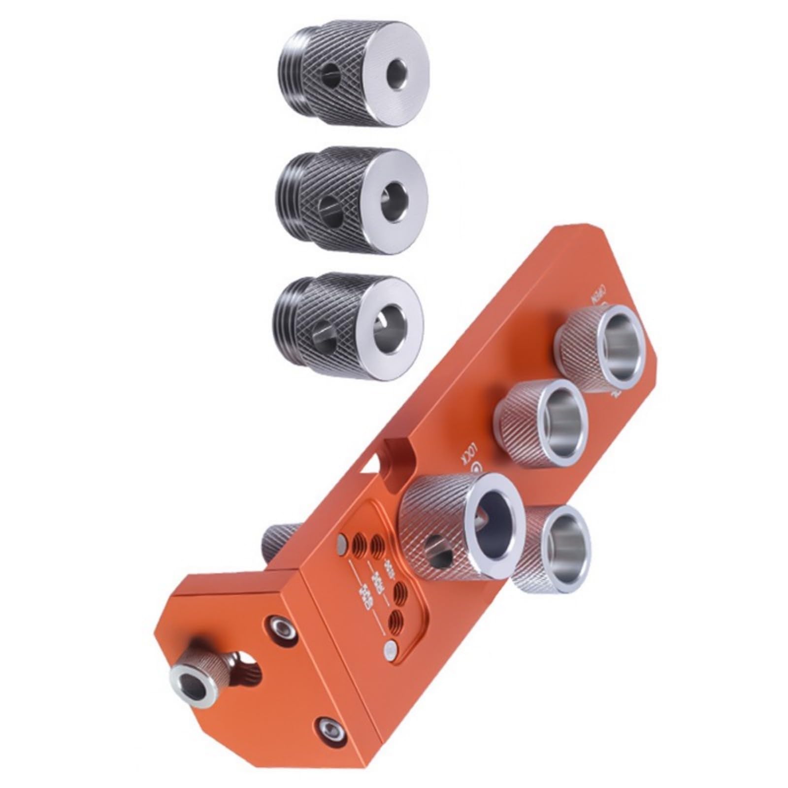 Kaccde C Duty Multipurpose 2 In 1 Drilling And Tap Tool With Positioning Suitable For Metalworking And Woodworking Double Purpose Hole Punching Tool