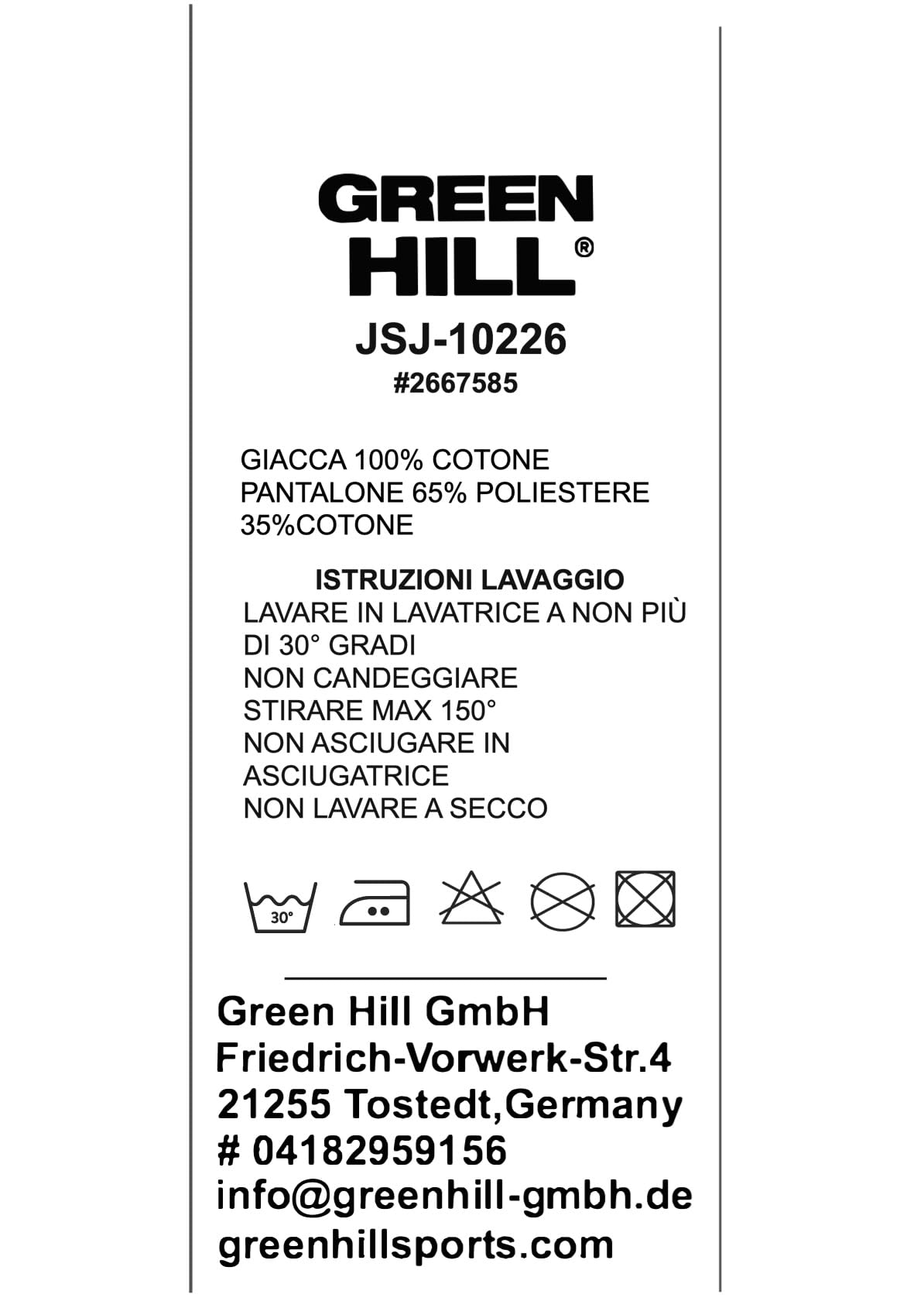 GREEN HILL JUDOGI JUNIOR BEGINNER 350g/m2 KIMONO DIVISA BIANCO BLU JUDO GI JU JITSU UNISEX