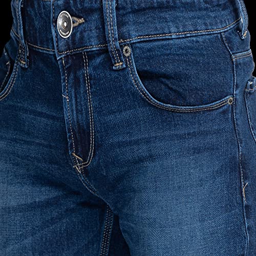 Image of Spykar Men's Slim Fit Low Rise Casual Jeans
