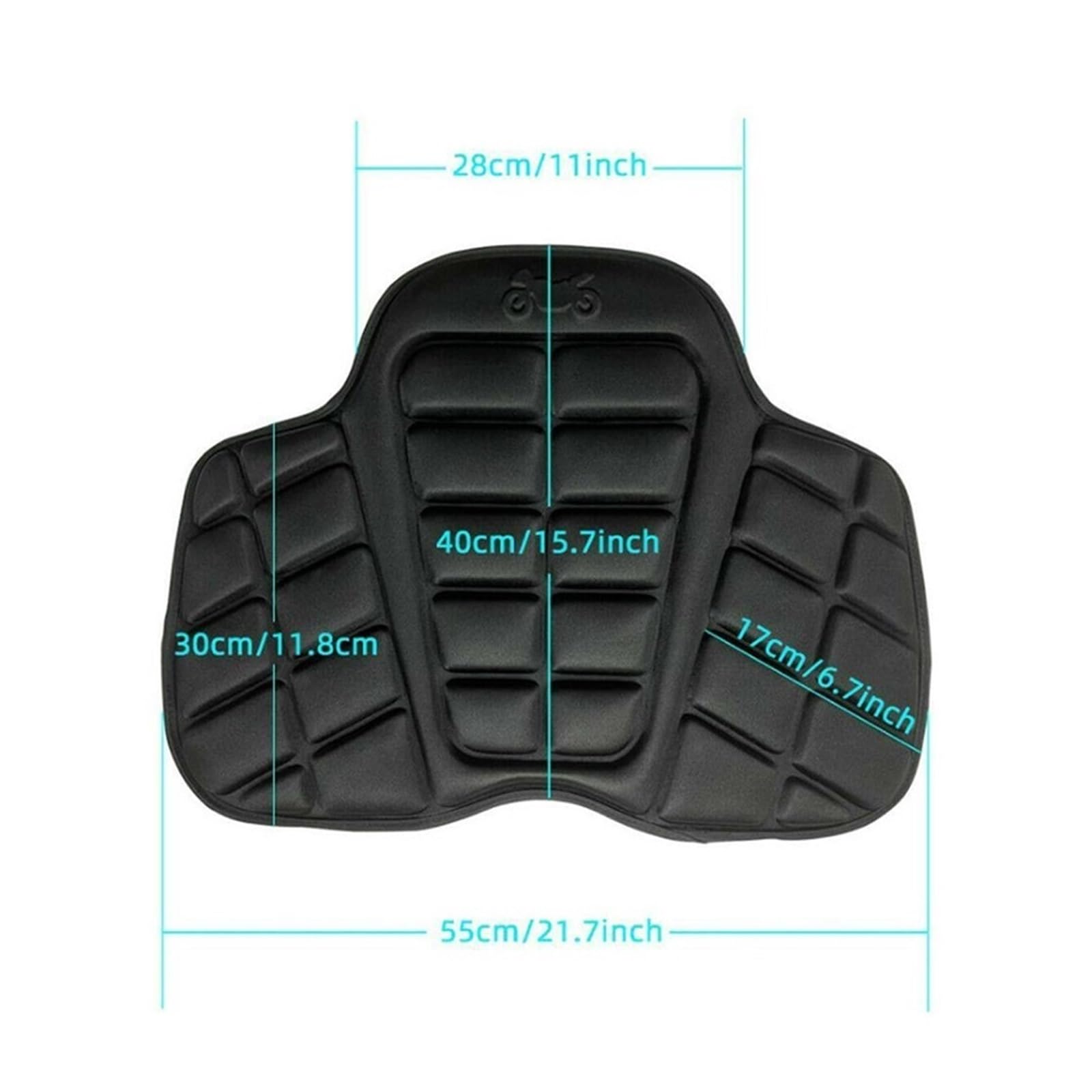 Cuscino Per Sedile Moto Universale 3D Air Comfort, Cuscino Per Moto, Cuscino Di Raffreddamento Per Decompressione cuscino sedile
