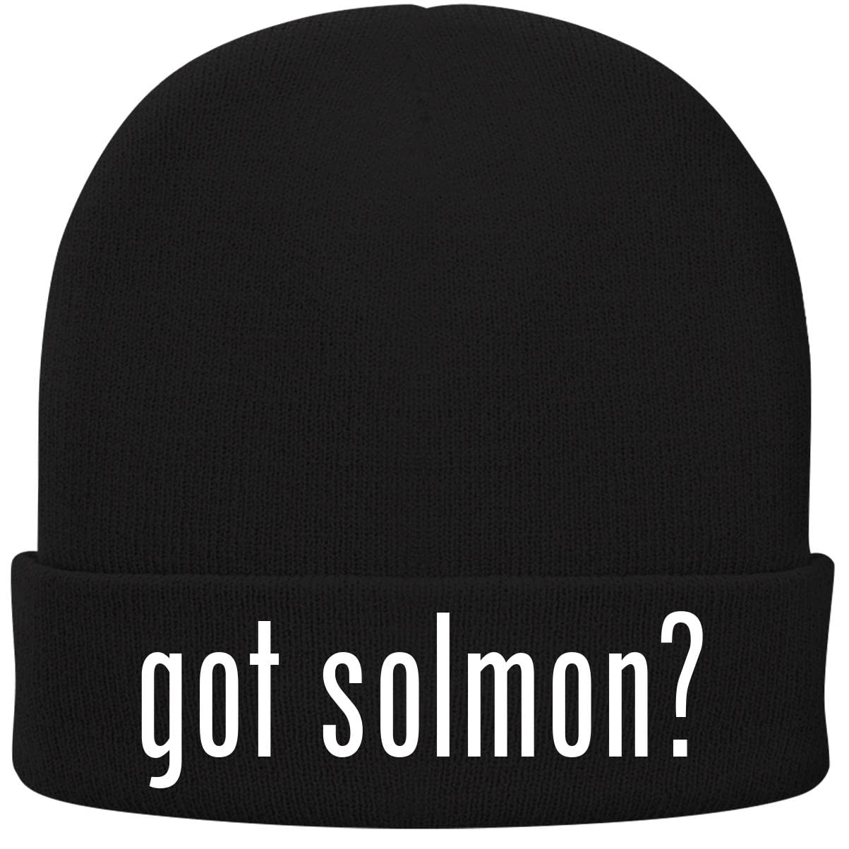 One Legging it Aroundgot solmon? - Soft Adult Beanie Cap