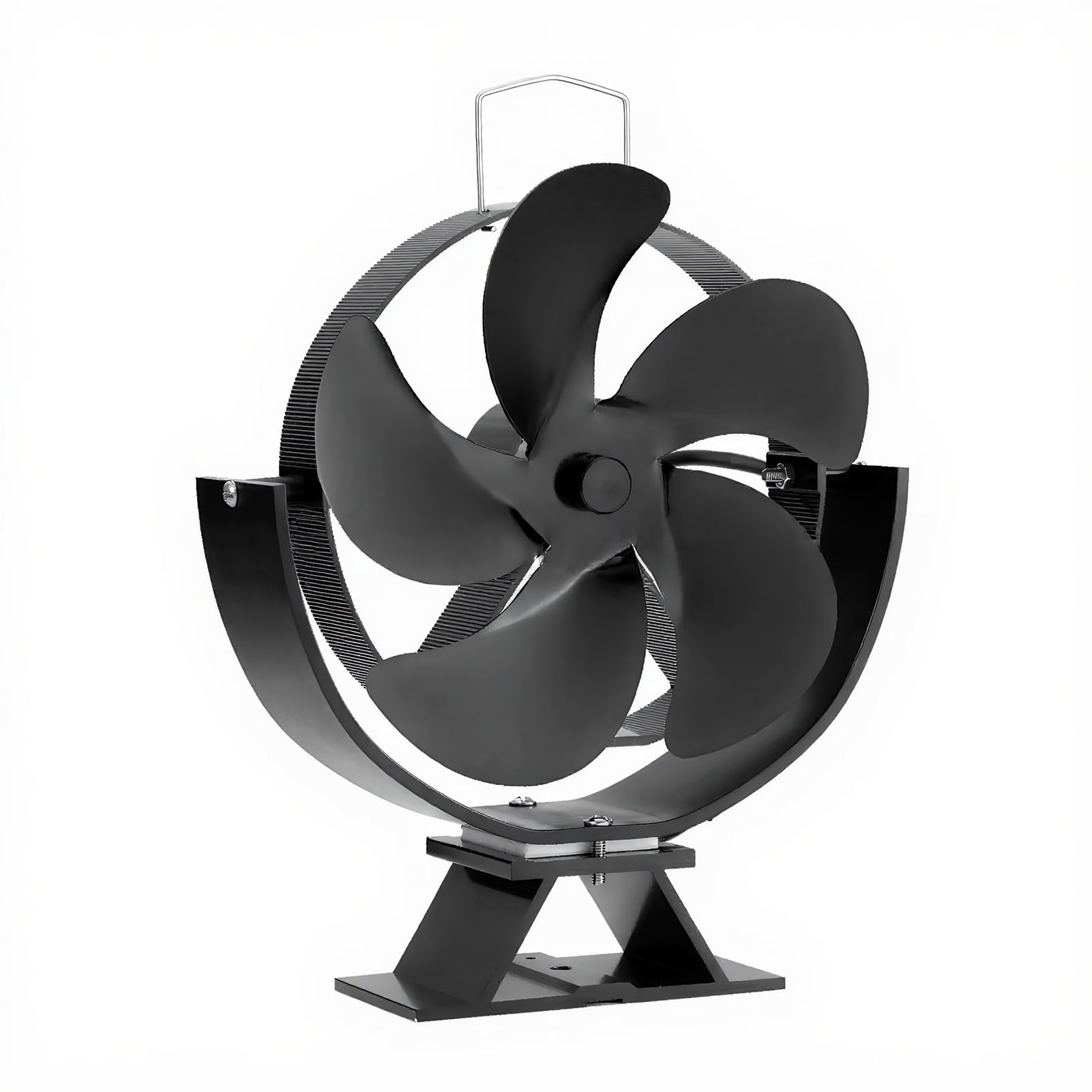 a legna alimentato termicamente. Facile da usare e dal design portatile. Adatto per stufe e caminetti a legna, XZ132 5-Foglie