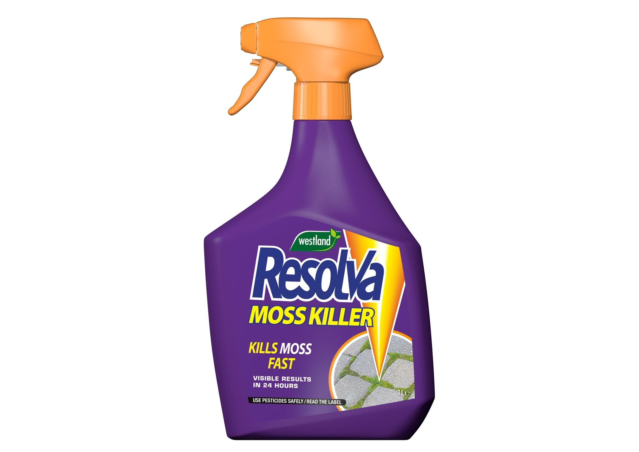 1L Moss Killer Spray, Kills Moss, Kills Weeds, Thickens Lawns
