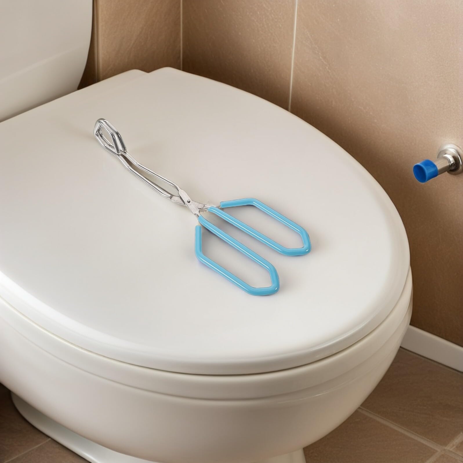 2 Stück 2 Stück Edelstahl Toilettenpapier Zange mit Langem Griff Intimreinigungshilfe für Senioren Behinderte und Schwangere Bad Hilfsmittel für Mehr Unabhängigkeit und Einfache