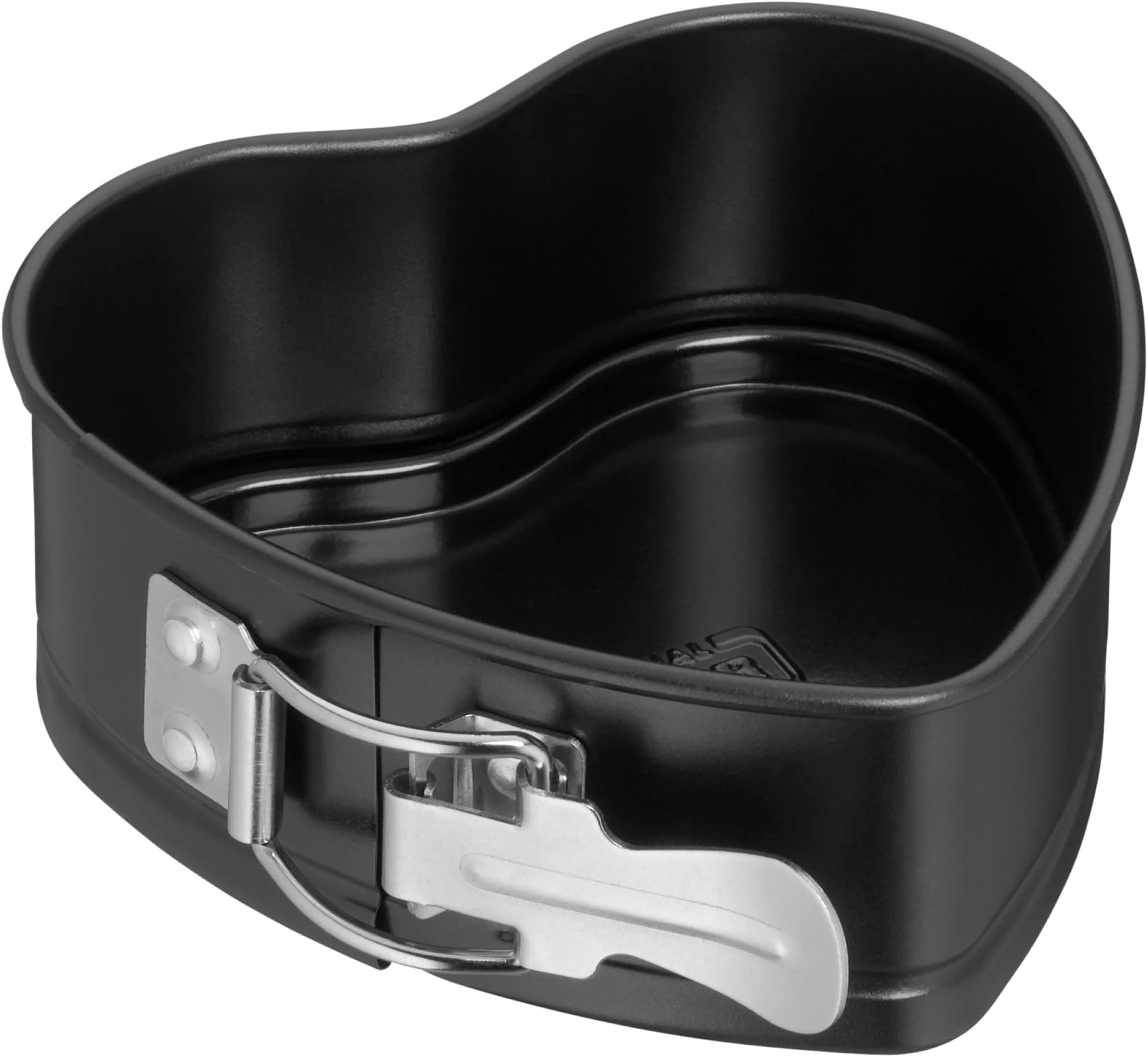 Pâtisserie mini heart-shaped springform pan, Ø 11cm. Good non-stick coating, leak-proof, attractive 11cm miniature design