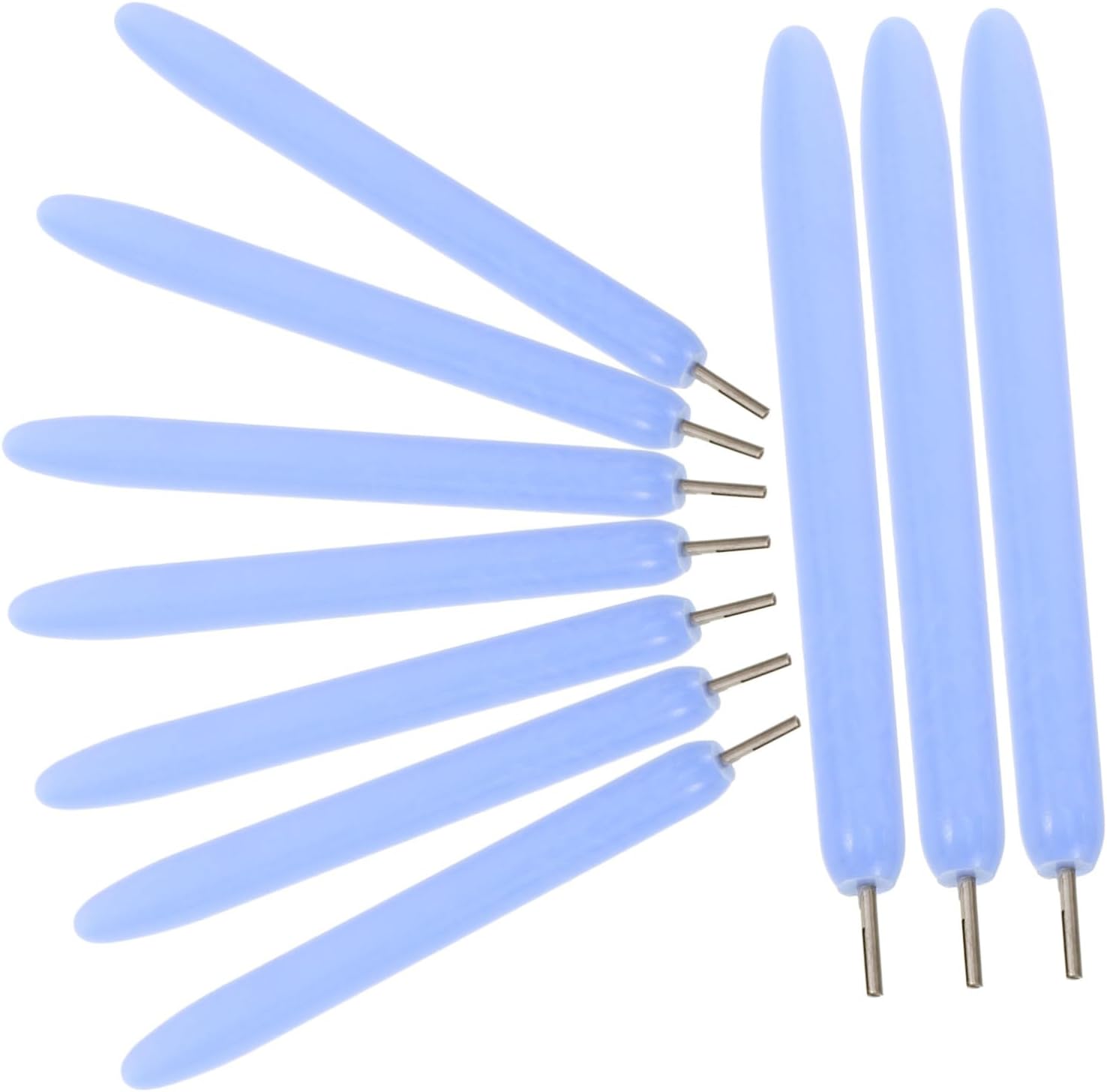 Gadpiparty Material DIY Tools 10pcs Paper Quilling Pen Set for Quilling Art Cards Making