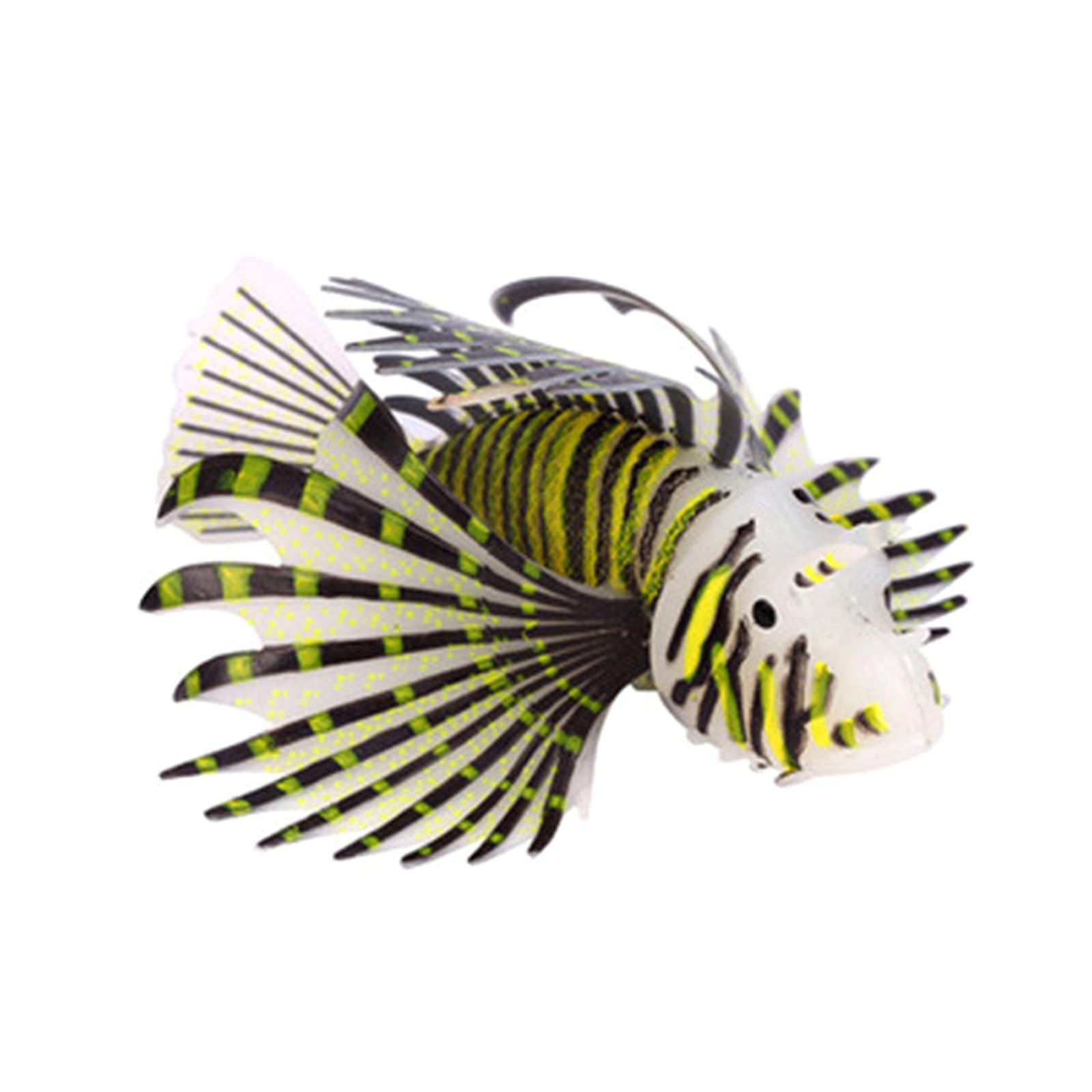 NEWFT Silicas Artificial Luminously Aquariums Tanks Ornaments Glowing in Dark Underwaters Decorate Landscape