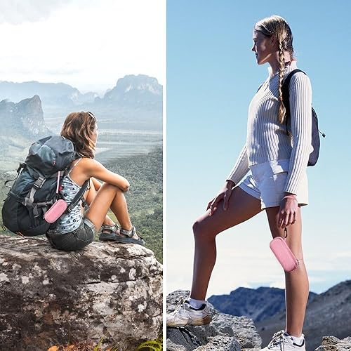 Vista 32 de AGPTEK Funda de transporte, funda rígida de EVA con cremallera para grabadoras de voz digitales, reproductores de MP3, soporte de almacenamiento