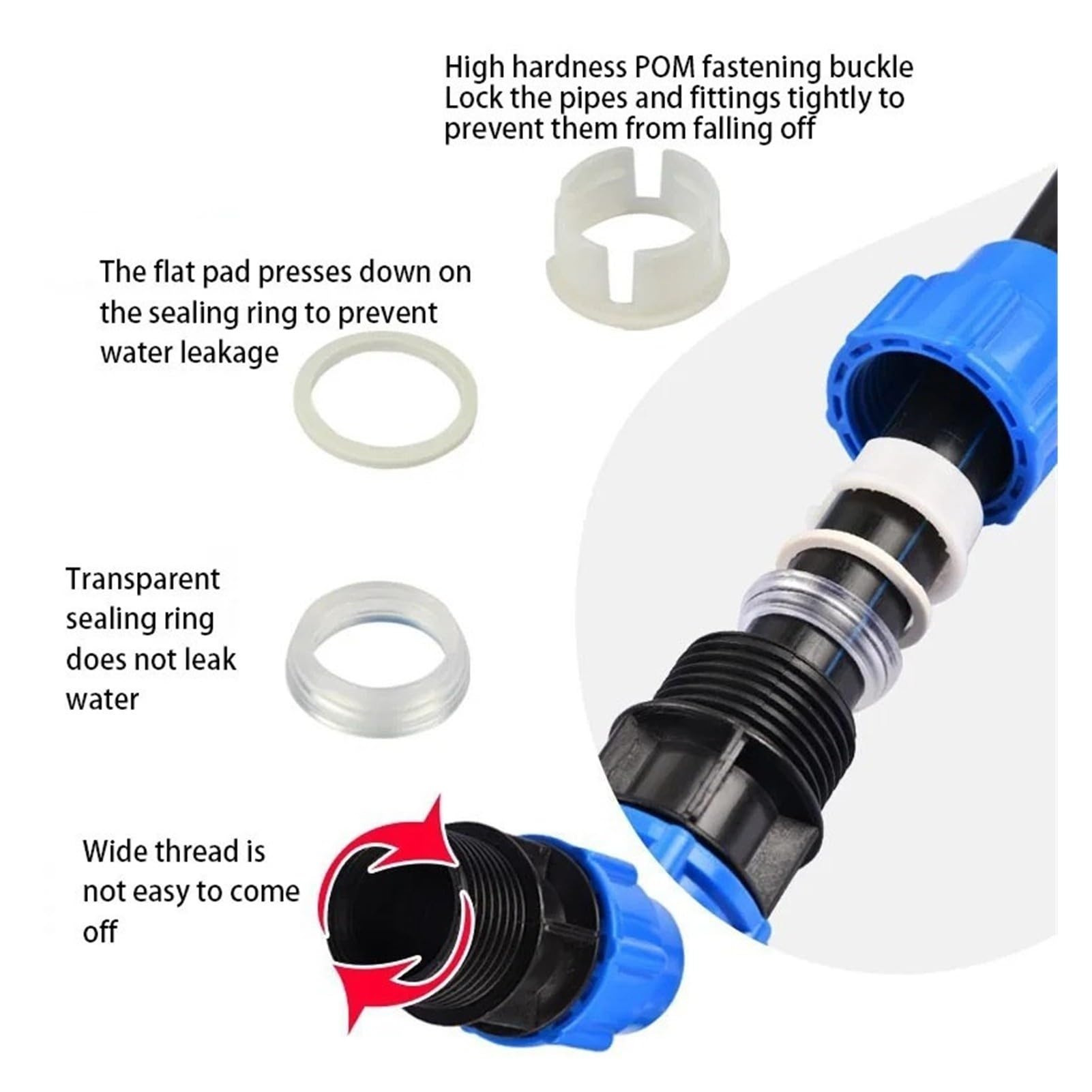 PE Variables T-Stück Rohrfitting Kit