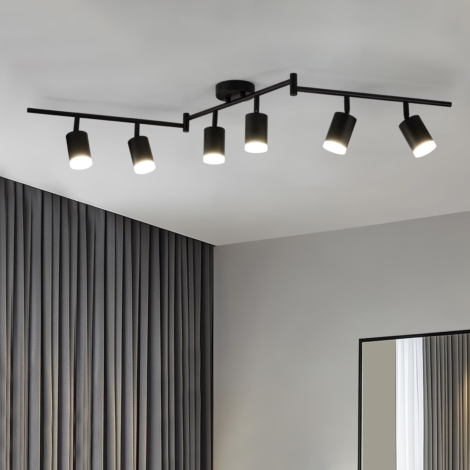 Kit 5 Faretti LED Da Incasso 3W COB - Luce Calda 3000K, Orientabili, Foro 45mm, Per Casa - Foto 7