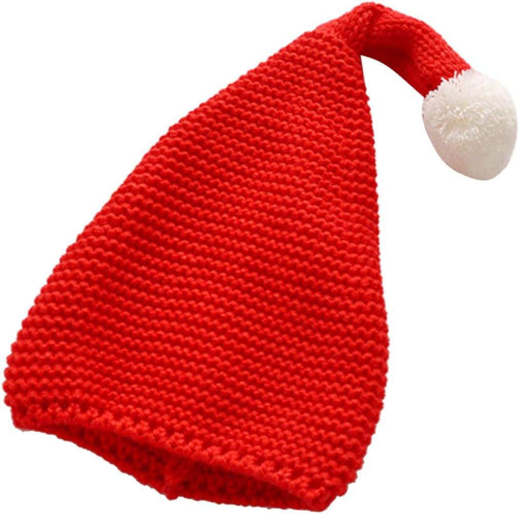 Hairball Hat Christmas Hats Bonnet Hat Knitted Halloween Hat Scarf Gloves for Knit Hat Warm Hat Knit Cap
