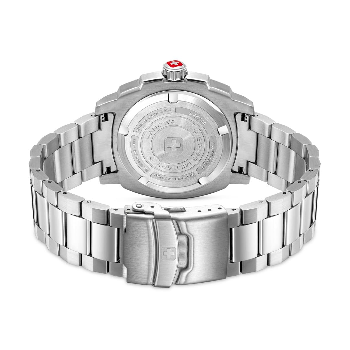 Swiss Military Hanowa SMWGH0006502 Sirius Herrenuhr – Edelstahl, Swiss Made, 10 ATM