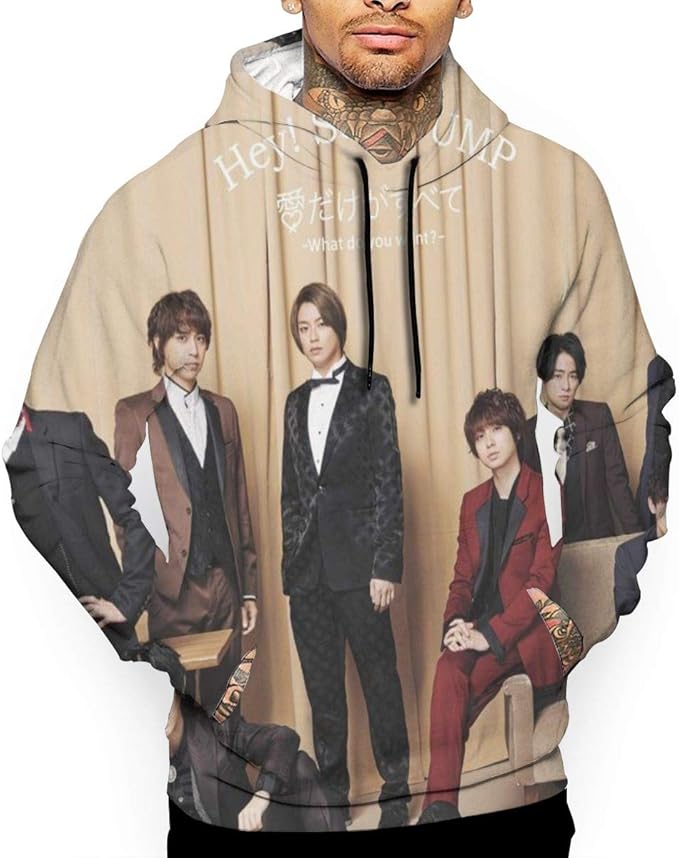 Amazon Co Jp Hey Say Jump 2 メンズ プルオーバー スポーツ 長袖 グラデーション フード付き シンプル おしゃれ カジュアル メンズジャケット 春秋冬服 Tシャツ スウェットシャツ ゆったり フード付 ポケット付 ファッション