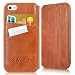 Produktbild KAVAJ iPhone Ledertasche Case Hülle "Dallas" für das Apple iPhone SE, iPhone 5S, iPhone 5