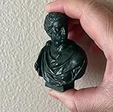 Exquisite Miniature Sculpture: This 2.8-inch tall resin bust captures the likeness of Lucius Junius Brutus, a renowned Roman politician and historical figure. Intricate Detailing: Meticulously crafted, the sculpture showcases intricate facial feature...