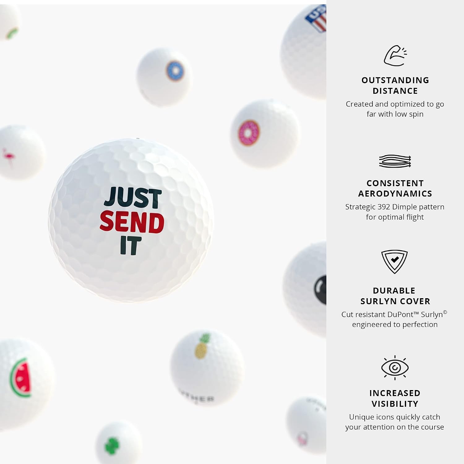 Uther AIRx Golf Ball Dozen - Image 3