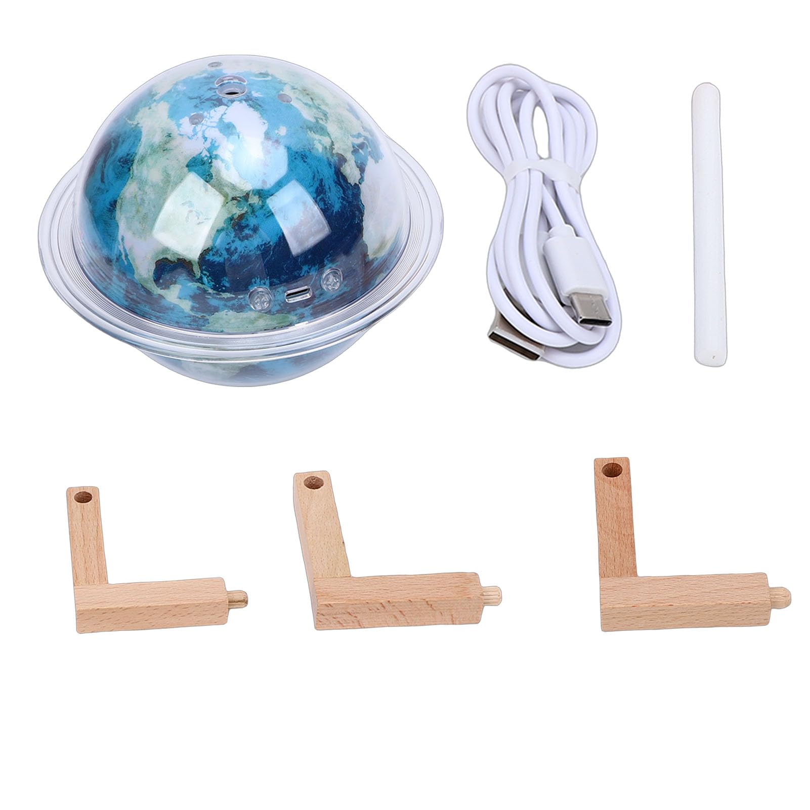 Lámpara de tierra humidificador LED luz nocturna para decoración del hogar dormitorio
