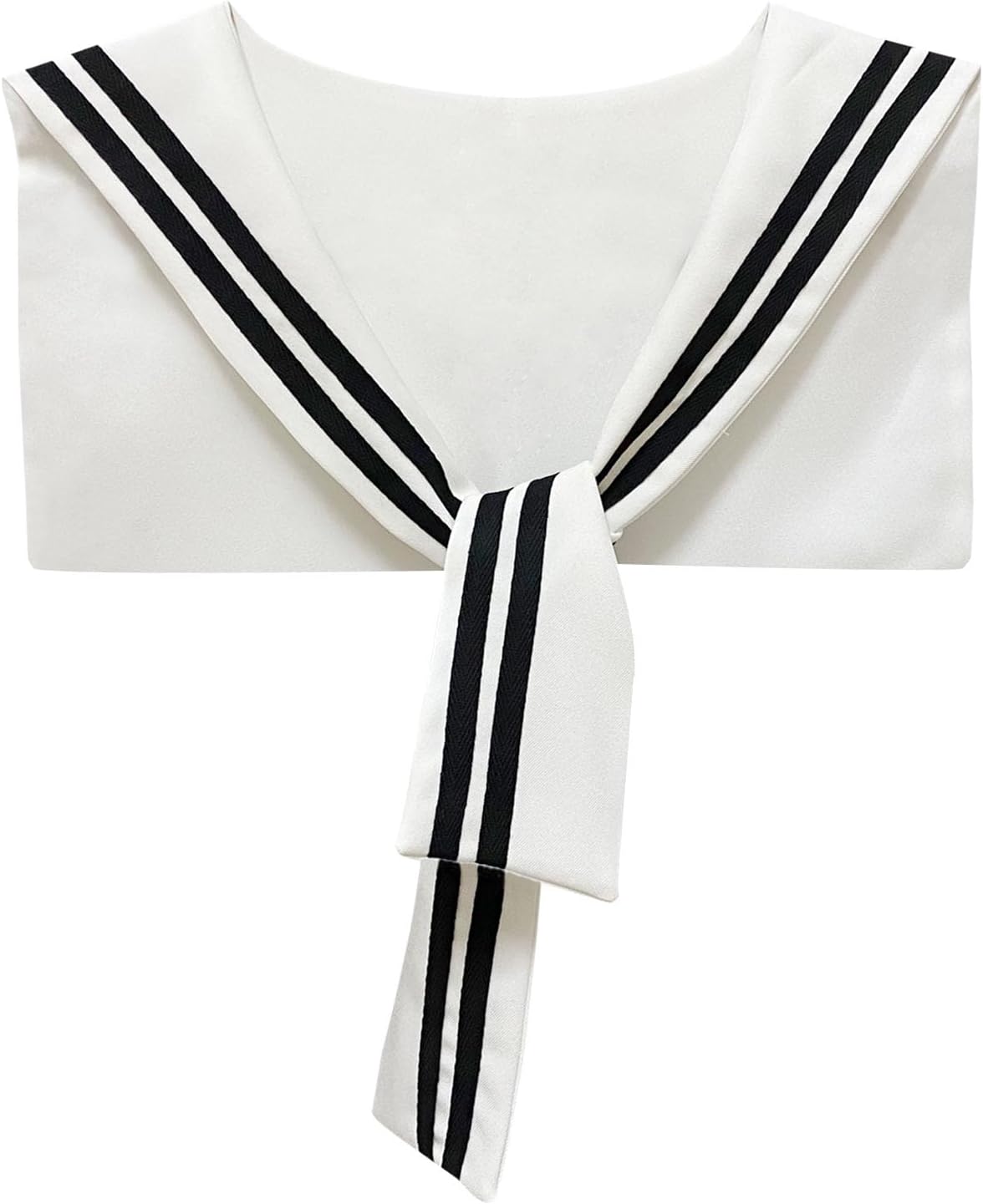 Sailor Collars Scarf for Women Top Fake Collar Necklaces Sailor Shawl wraps Match Sweater Shirt Dress