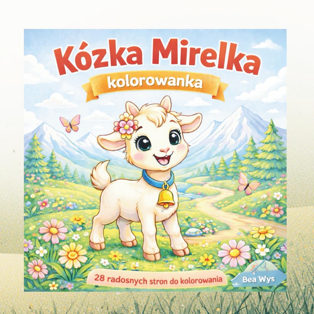 Kózka Mirelka-kolorowanka: Kolorowanka dla dzieci 4-7 lat