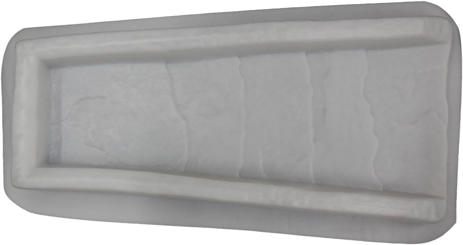 Slate Look Downspout Splash Guard Plastic Mold for Concrete to Make/Pour Your Own 7047