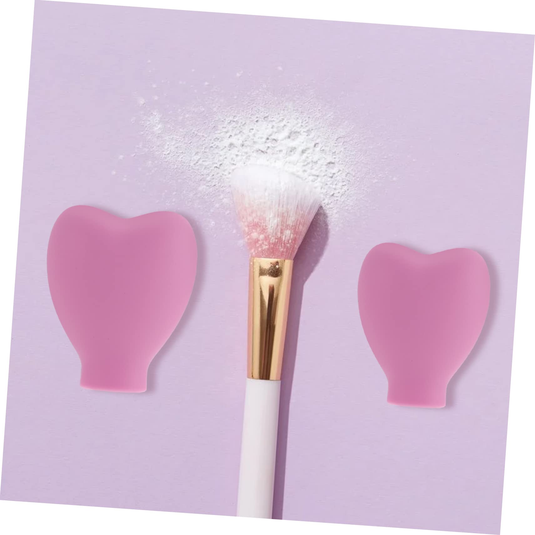 FRCOLOR 5 Juegos De Fundas De Silicona Para Guardar Brochas De Maquillaje (6 Unidades)