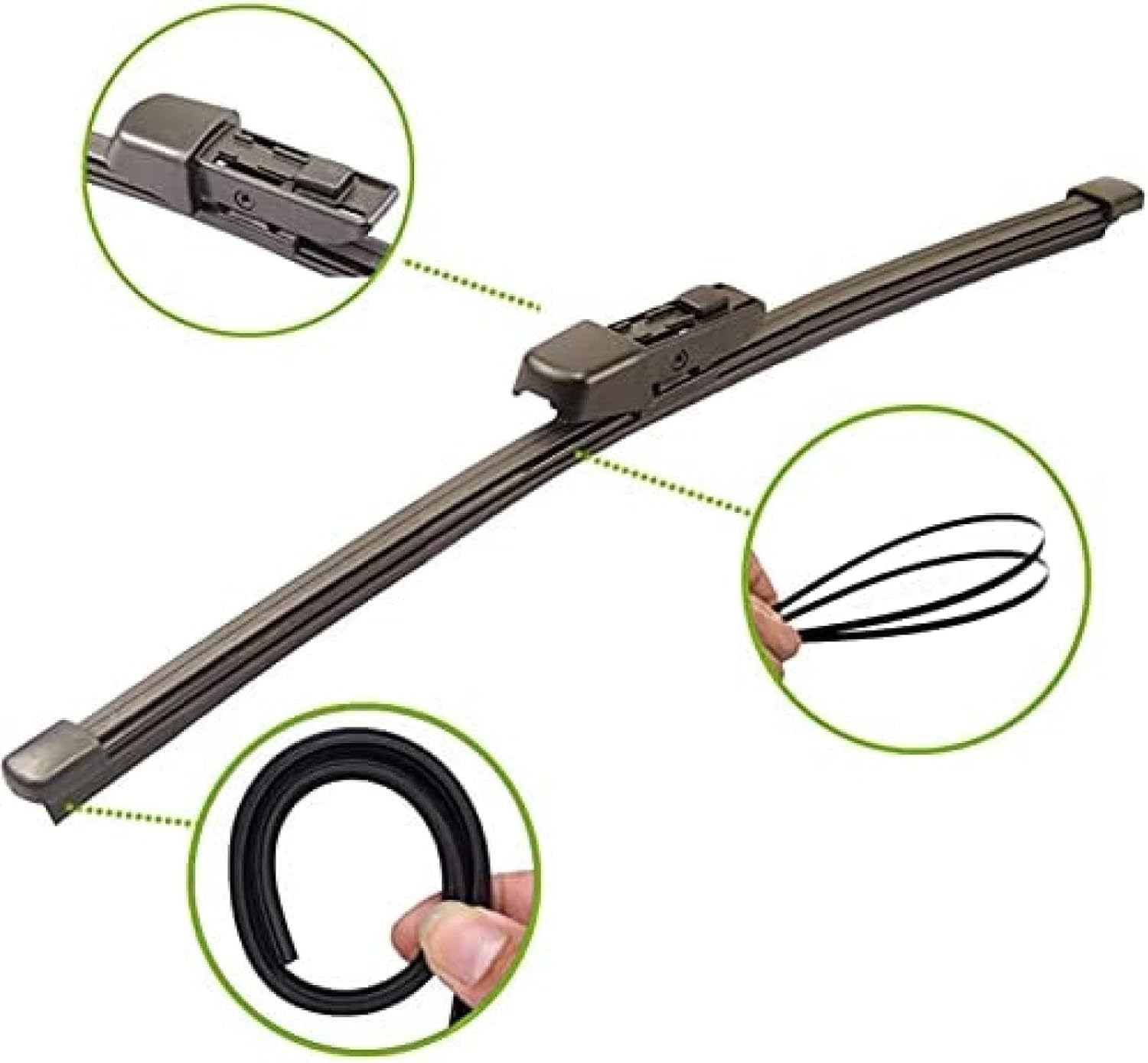 Car Wiper Rear Wiper Blade & Arm Set Kit,ForS-koda,ForKaroq 2017-2020 Car Rear Windshield Window Wiper Arm Wiper Blade Wipers