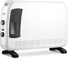 Ufesa Polux Convector Eléctrico desde 750W a 1200W con Función Turbo, 3 Niveles de Potencia y Sistema de Segur