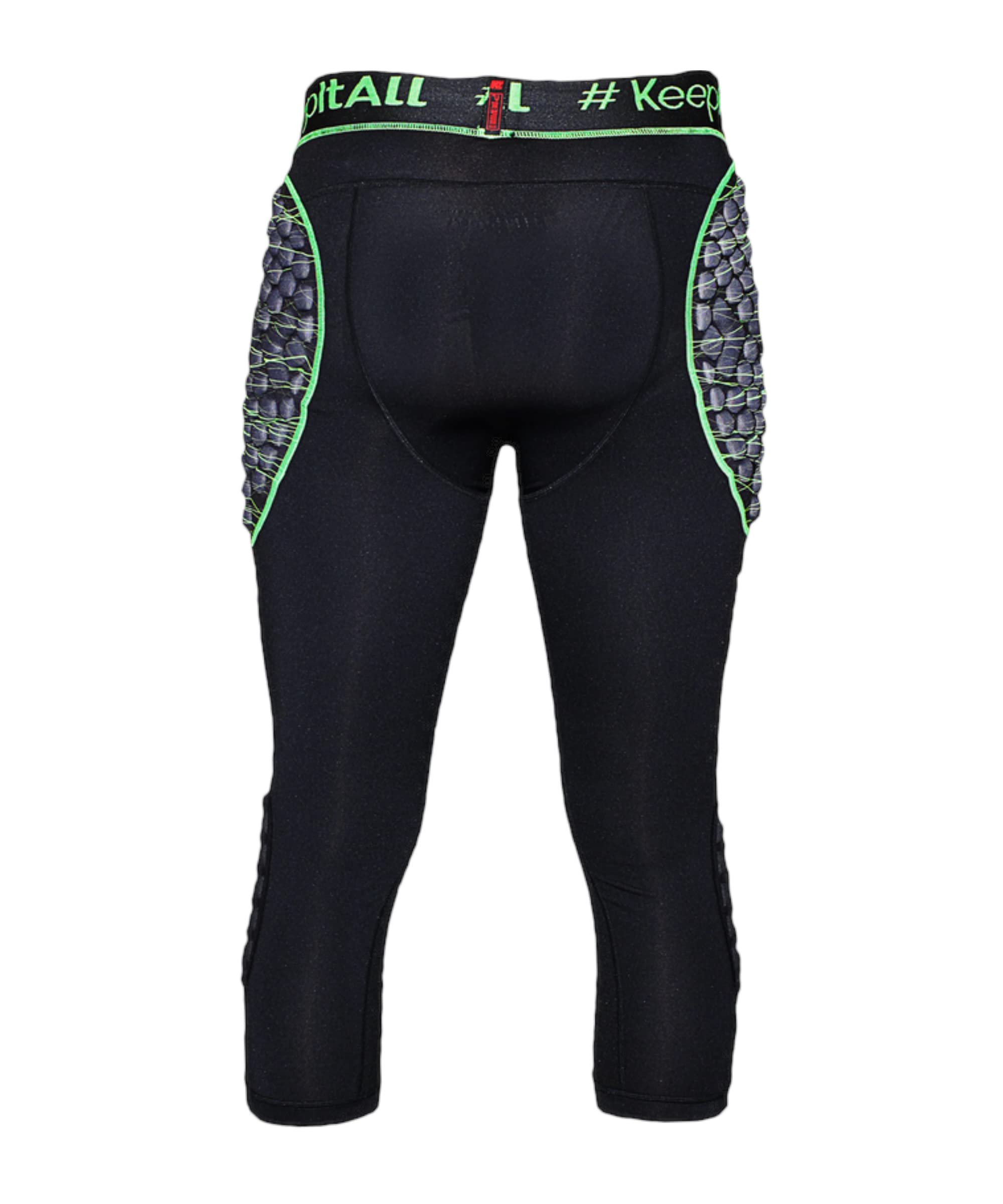 KEEPERsport Pantaloni da portiere da calcio, Teamsport in tessuto, 3/4, in PP per bambini
