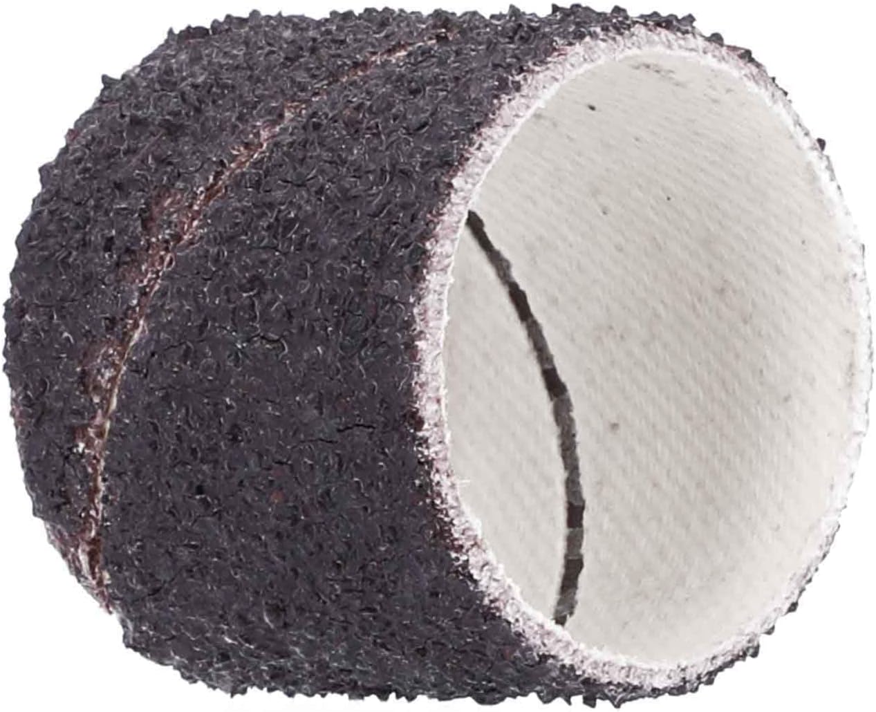 Merit Abrasive Spiral Band, Resin Bond, Aluminum Oxide, 1" Inside Diameter x 1" Width, Grit 40 (Pack of 100)