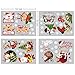 Sinceroduct Christmas stickers Christmas Wall Stickers Window Decorations Clearance – Holiday Window Sticker Clings - 16 Pack including Christmas Tree,Santa Claus, Snowman,etc,.plus Some Snowflakes,Fe