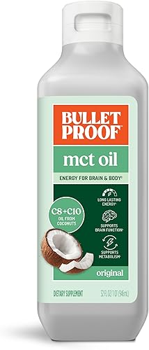 Bulletproof Aceite XCT MCT fabricado con aceite C10 y C8 MCT de 32 onzas amplifica la energĂa apto para dieta cetogĂ©nica Bulletproof Aceite XCT MCT fabricado con aceite C10 y C8 MCT de 32 onzas amplifica la energĂa apto para dieta cetogĂ©nica