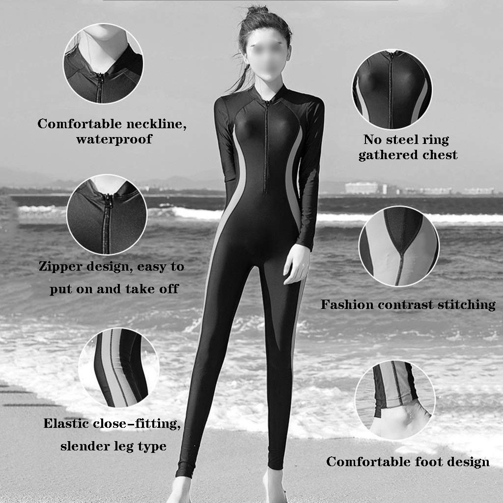 新品　日本製　ウェットスーツ　レディース　ワンピース　ロングスリーブ Amazon.co.jp: ウエット スーツ女性 ウェットスーツ レディース