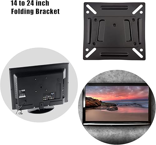 Miniatura 8 de Soporte de pared para TV, soporte universal de bajo perfil para televisores LEDLCD y plasma de 14"-47", soporte de pared fijo para TV VESA