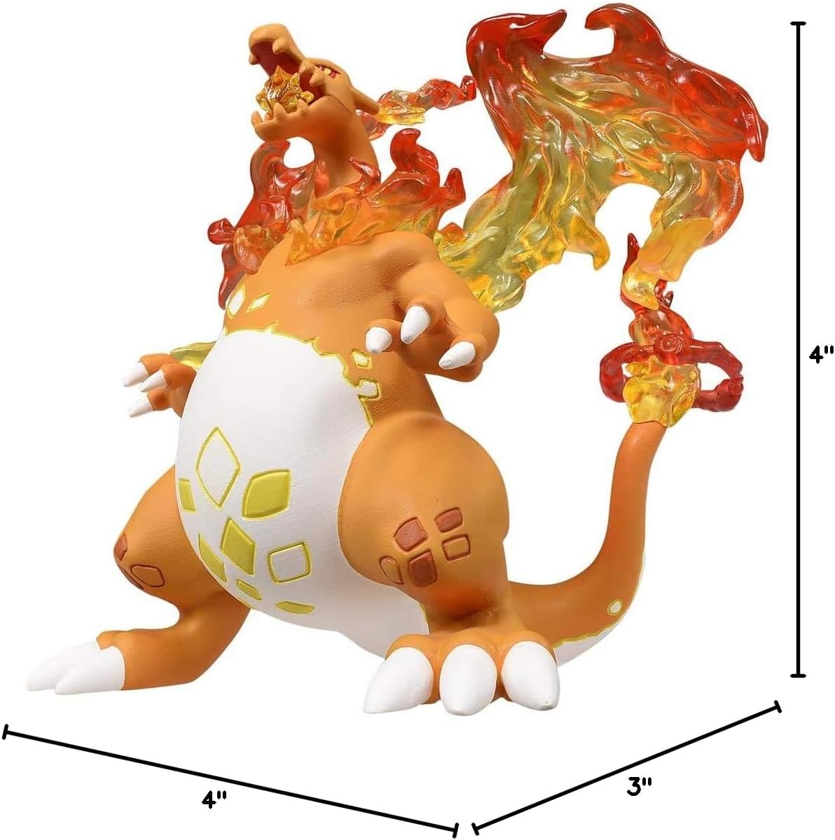 Pokemon Charizard Gigantamax Form 4 Inch Figurine - Image 7