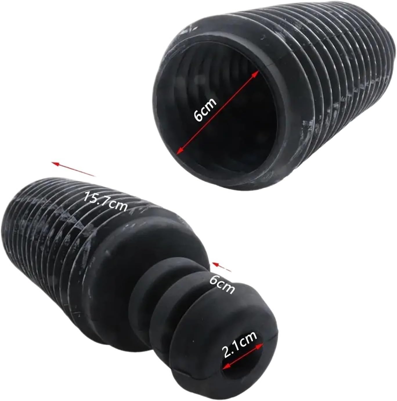 Car Front Dust Cover Air Shock Absorber Rubber Bellow Dust Boot KIT, For Nissan, For TIIDA 2007 2008 2009 2010 2011 2012 2013 Air Suspension Dust Cover