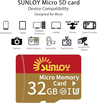 SD2Vita 6.0 PS Vita Memory Card Adapter with 32GB Micro SD Card, High Speed microSDHC UHS-I Flash Memory Card with PSV Micro SD Card Adapter for PSV 1000/2000 PSTV FW 3.60 HENkaku Enso System