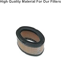 Vista 4 de Paquete de 2 filtros de aire 33268 de repuesto para Tecumseh 33268 33263 John Deere M49746 Oregon 30-100 Stens 100-115 compatible con Tecumseh HM70