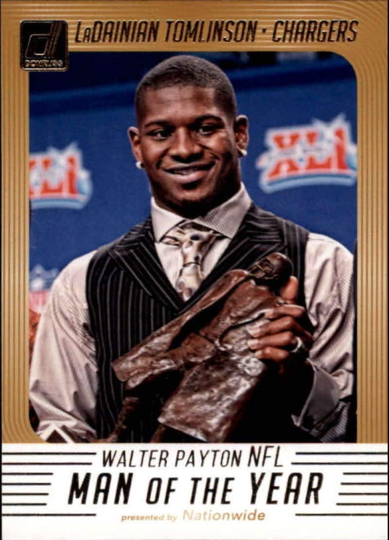 2018 Donruss Walter Payton NFL Man of the Year Football