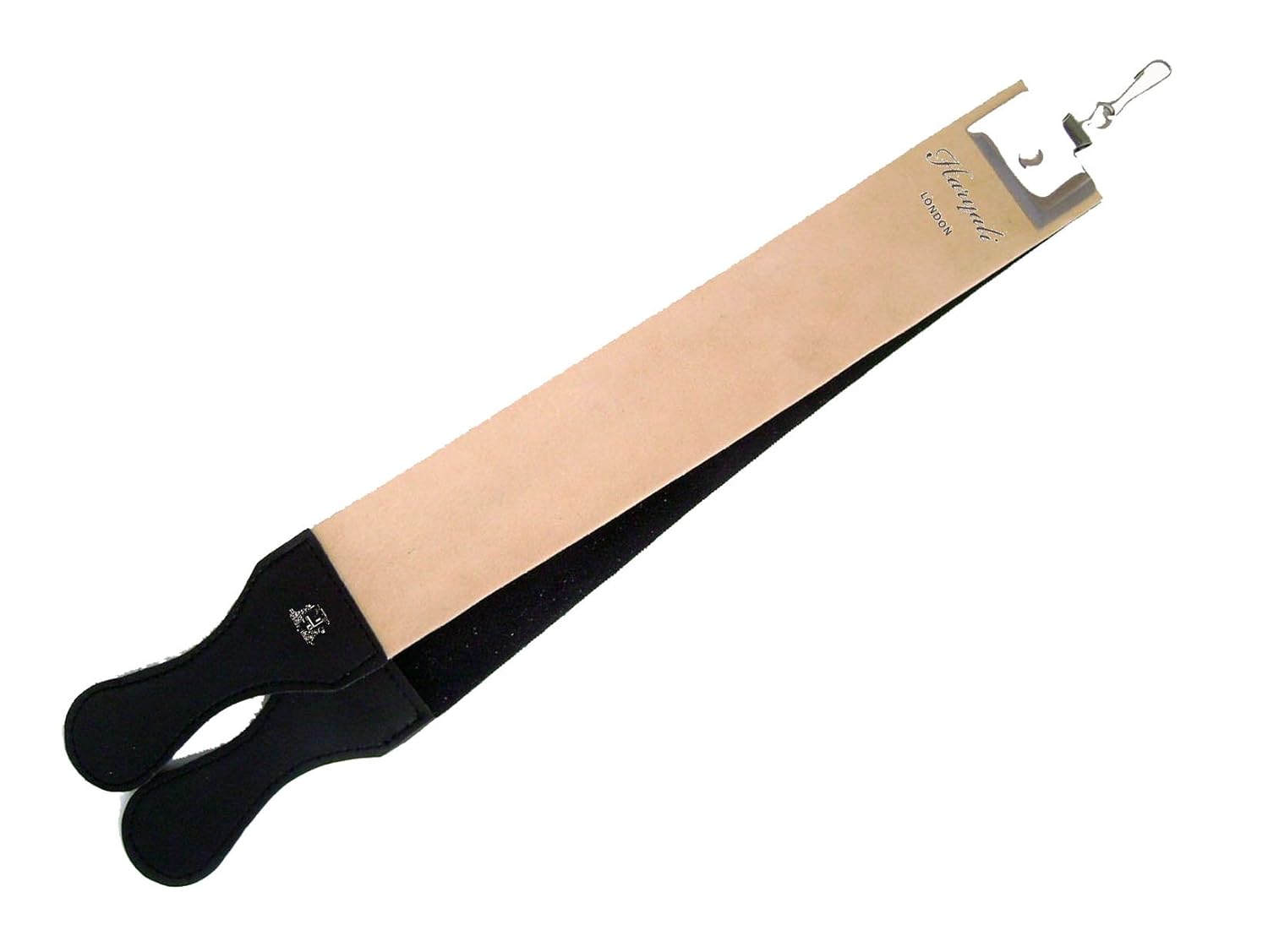 Natural Leather Shaving Strop 21" by Haryali Fashion