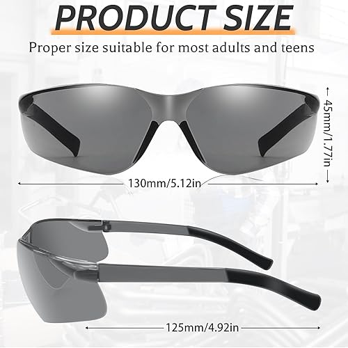 Miniatura 2 de JDHXBMW 30PCS Safety Goggles ANSI Z87.1, Anti-Fog Protective Lab Goggles, Eye Protection Goggles for Men Women