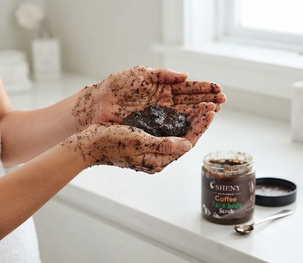 Coffee Face and Body Scrub for Fresh, Clean and Soft Skin Feel-picture-27