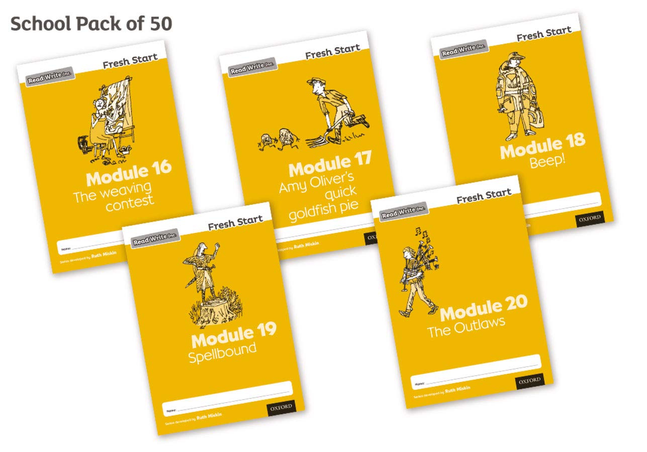 Read Write Inc. Fresh Start: Modules 16-20 - Sc. Munton, Archbold, Miskin**