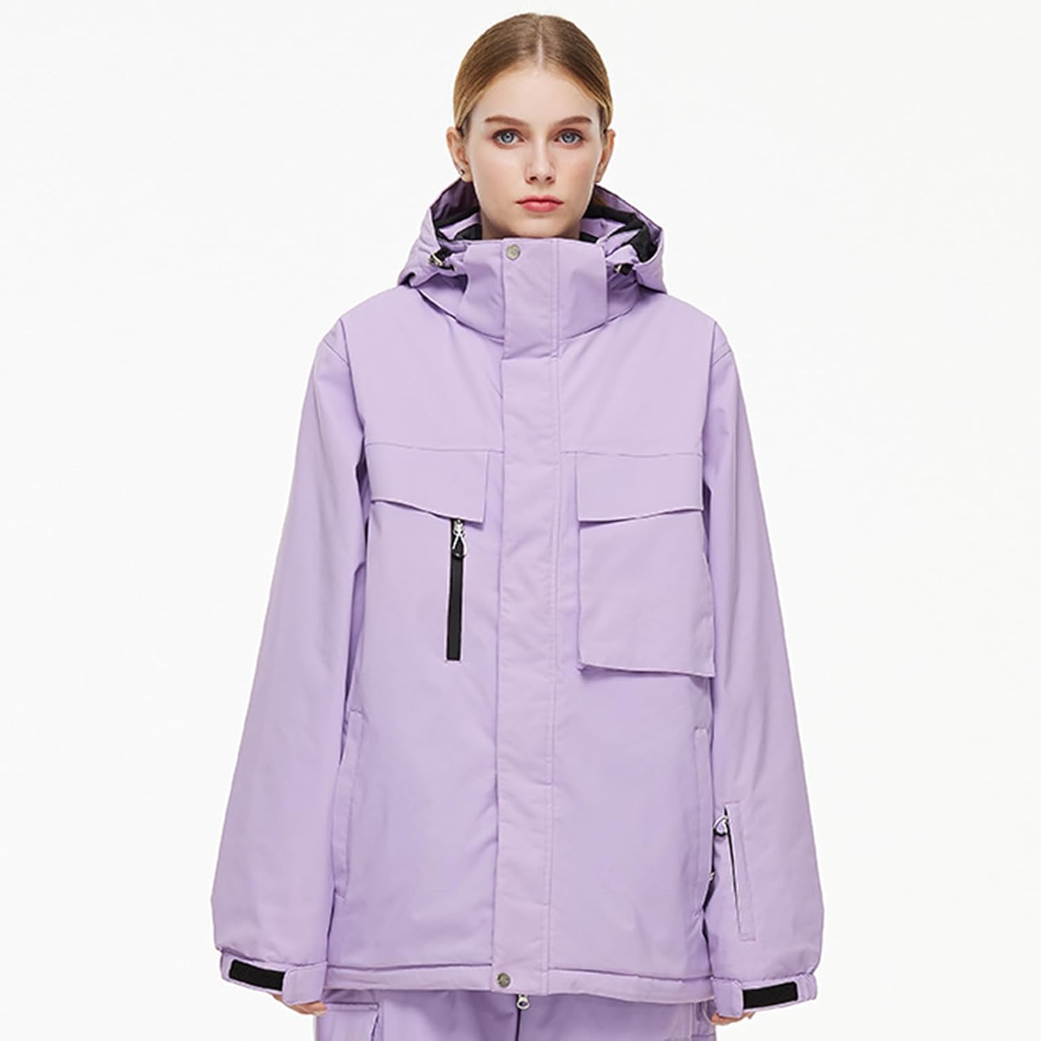 GS SNOWING Women's Ski Jackets Men's Snow Jacket Windproof Waterproof Warm Winter Coat Snowboarding Insulated Jacket