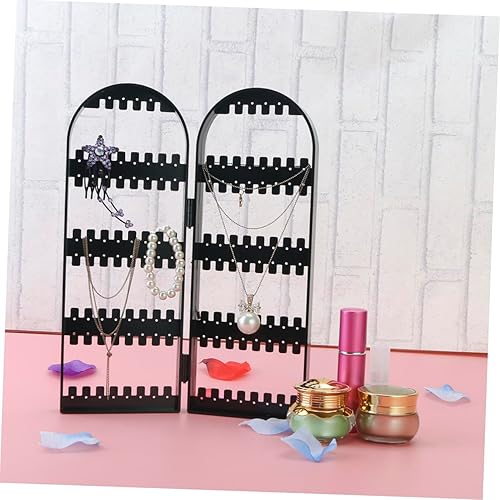 Miniatura 8 de LIFKOME organizador de joyas soporte de exhibición de joyas soportes de exhibición de joyería pendientes caja de almacenamiento