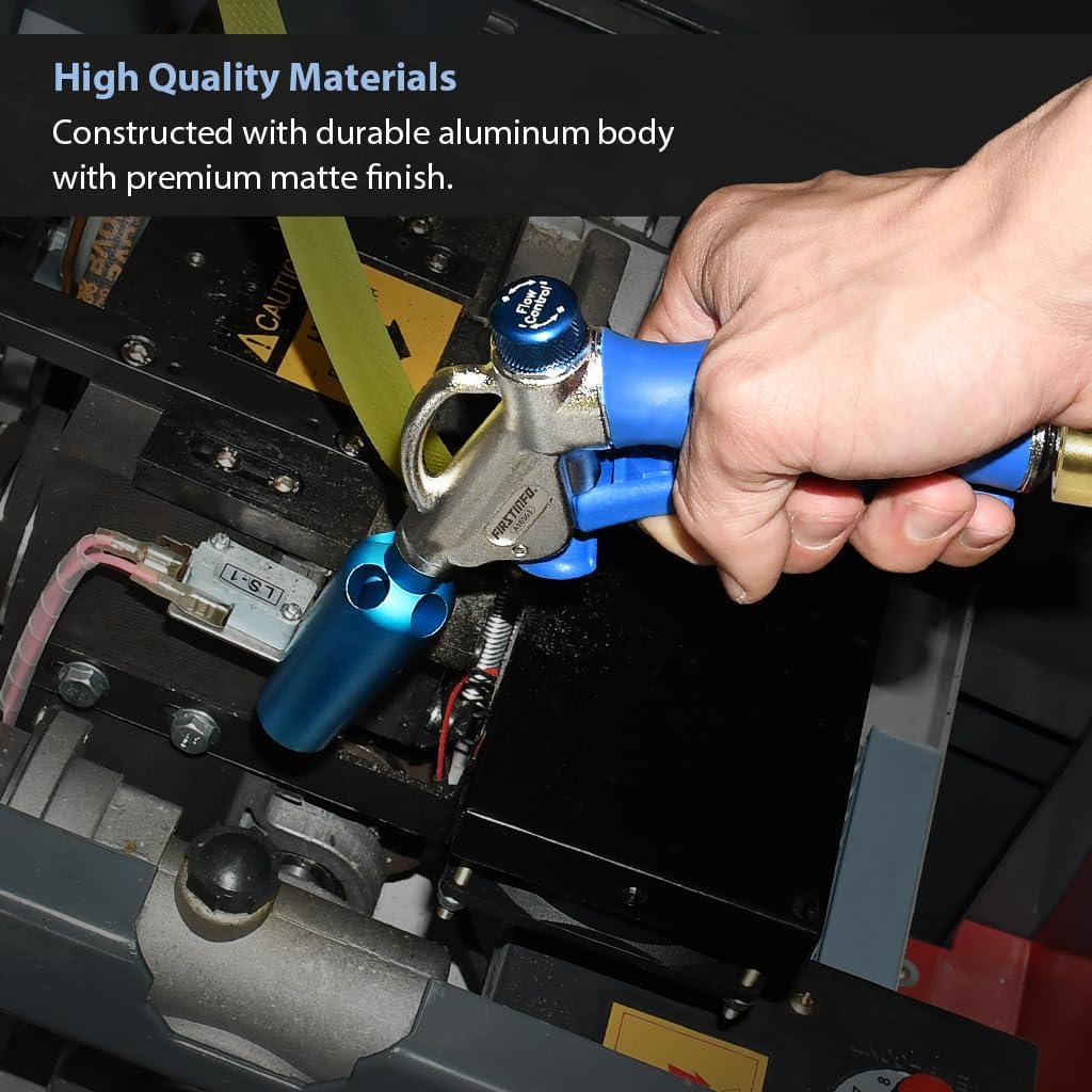 FIRSTINFO A18563US Windstorm EX (2X Flow) High Performance Air Blow Gun with Adjustable Air Flow