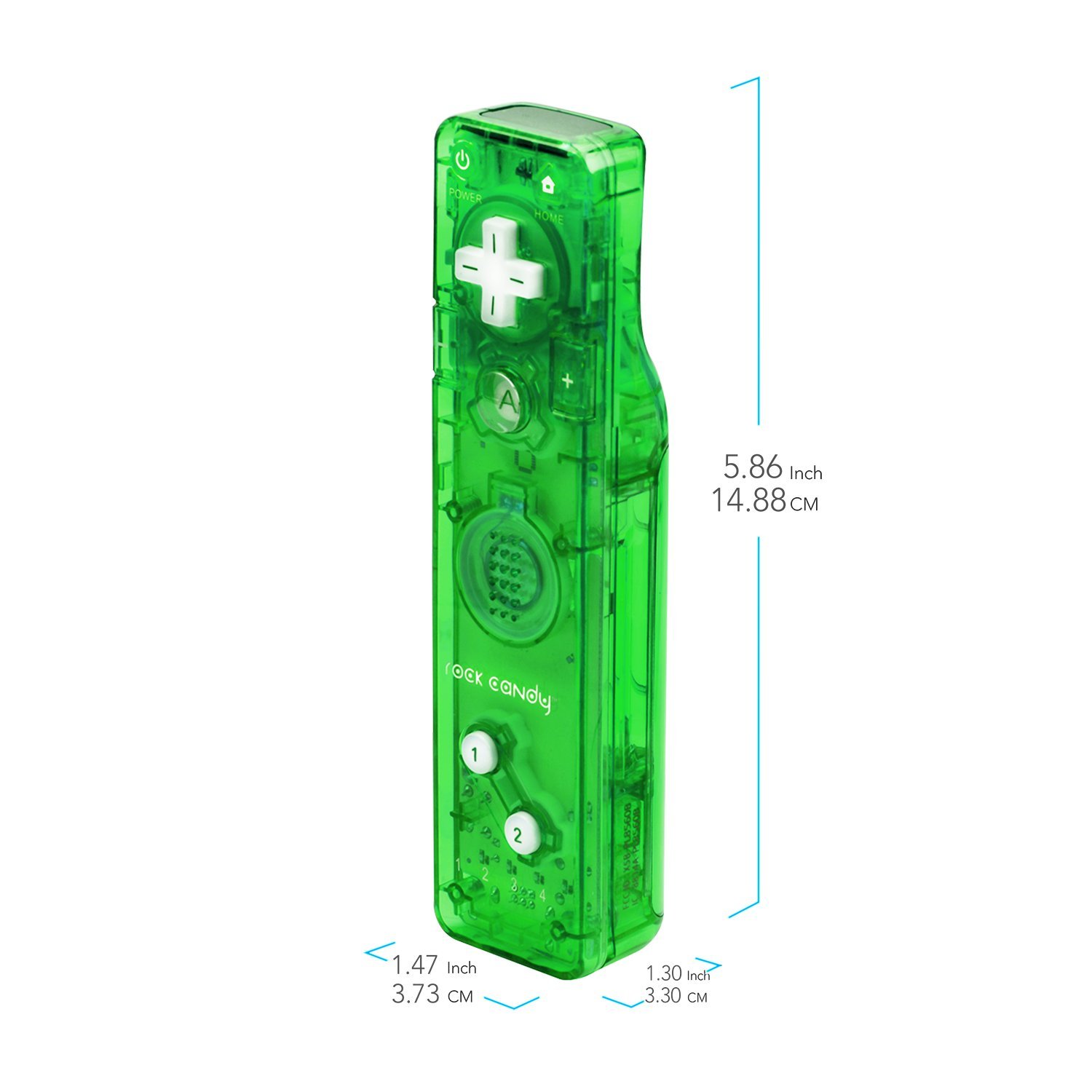 PDP Rock Candy Wii Gesture Controller - Green