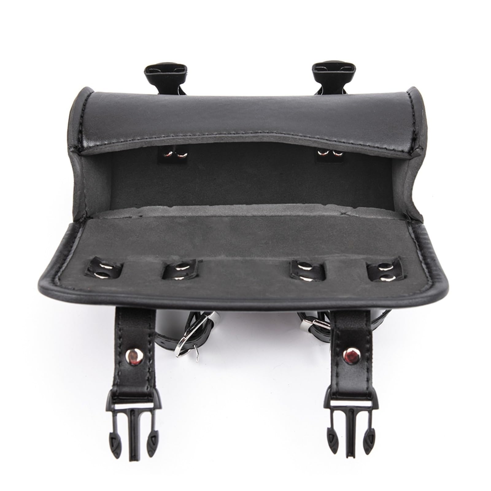 Borsa Porta Attrezzi Per Moto Forcella Anteriore Borse Bagagli Sella Touring Per Harley Per Bobber Per Suzuki(Style 2)