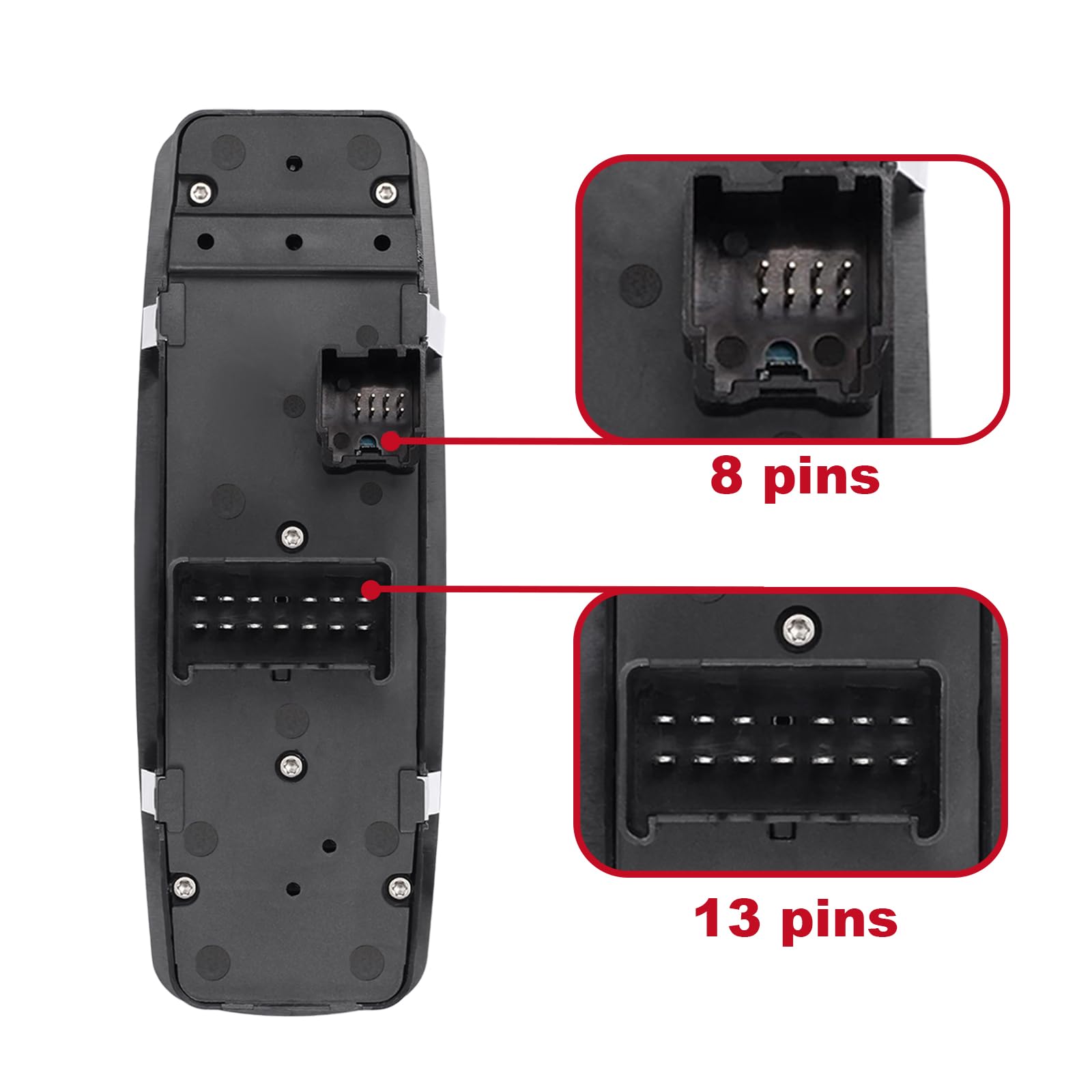 エイトマンバッチ Amazon.com: JYWAUTO Window Switch Driver Side Master Power