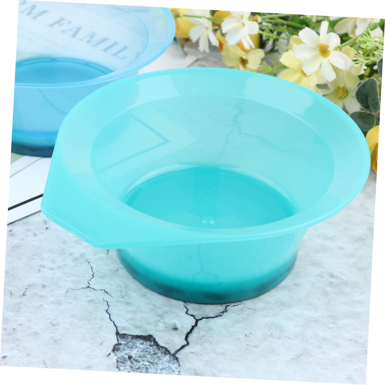 Hair Dye Bowls ，Hair Mixing Bowl ，3pcs Reusable Coloring for Use Easy to Clean Random Color